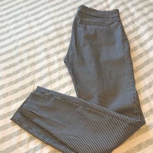 Plaid, Back & White, Legging Pants